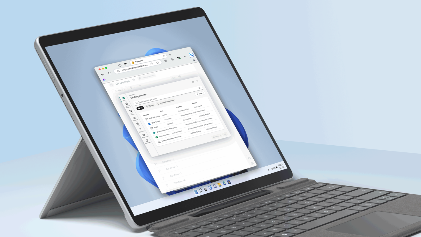 A comparison of the desktop view and the tablet view. The side-by-side visuals show how the design is responsive across various devices.