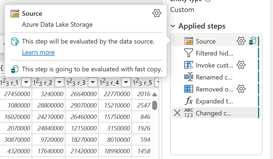 Check the fast copy indicators to see if fast copy can be used