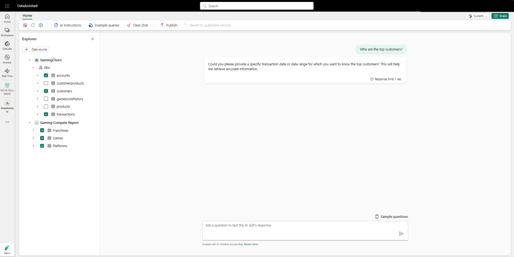 Conversational agent