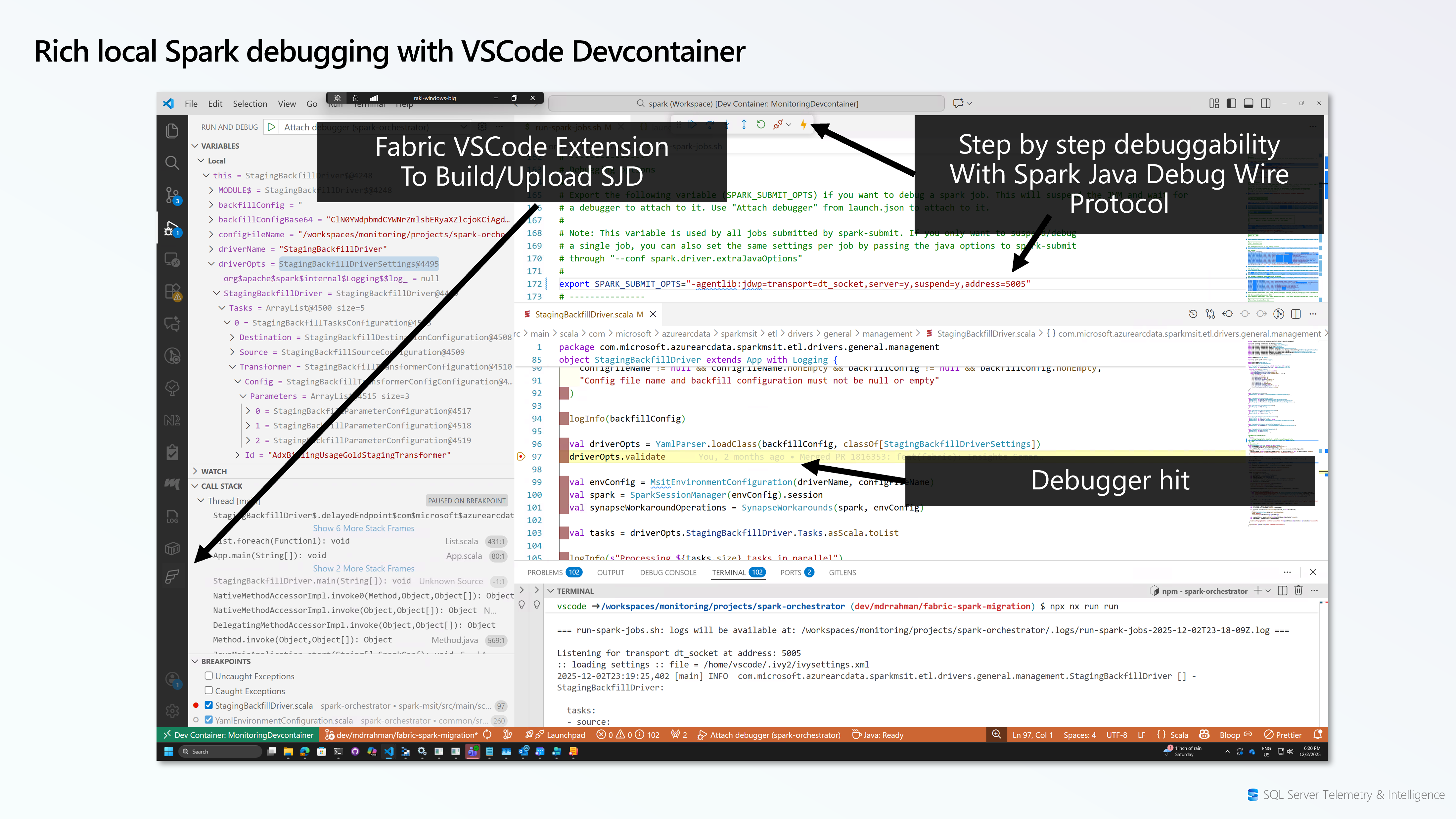 VSCode Devcontainer – Debugging capabilities