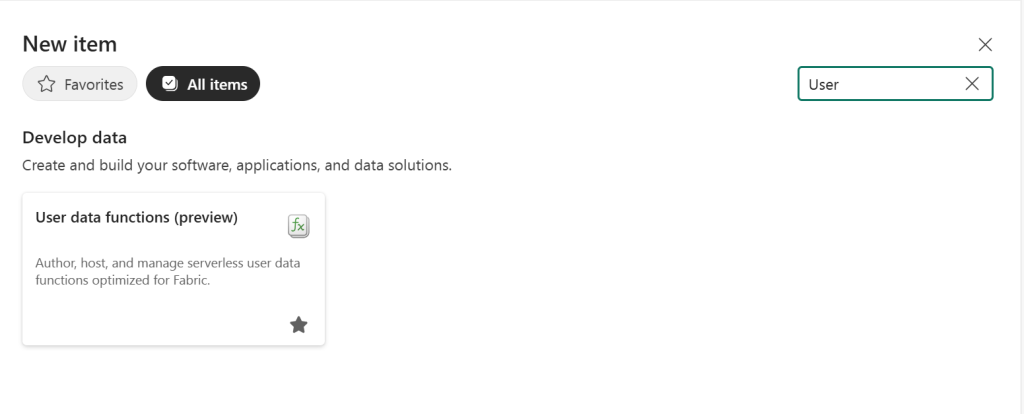 Announcing Fabric User Data Functions (Preview) | Microsoft Fabric Blog ...