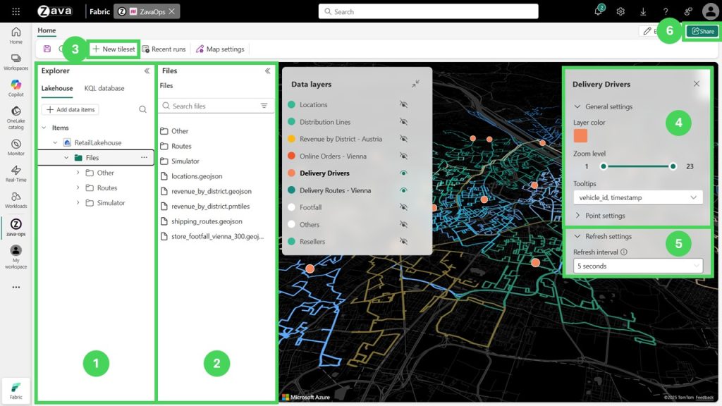 Map editor screenshot