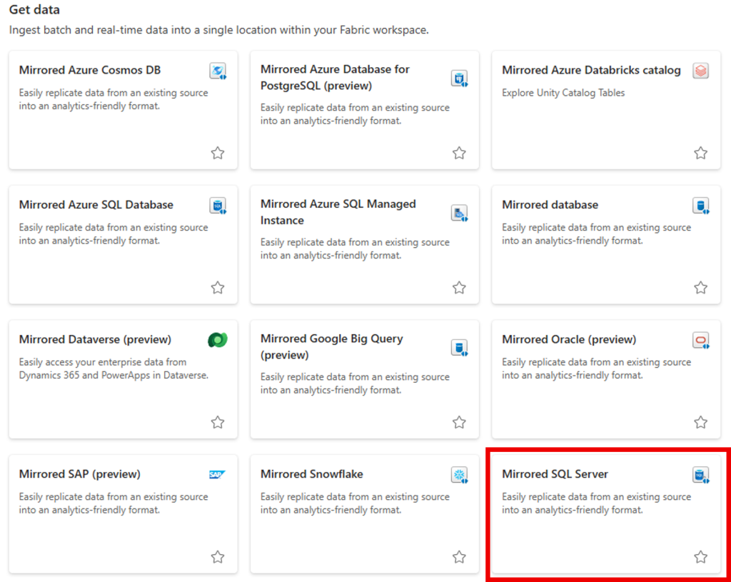 Mirroring for SQL Server in Microsoft Fabric (Generally Available ...