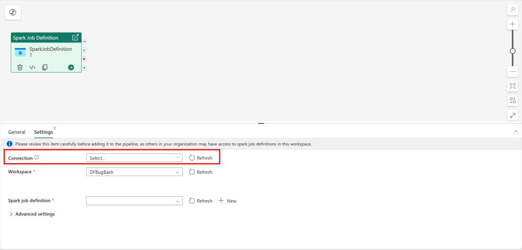 SJD supports connection property now