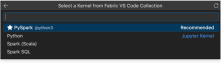 choose the target language from Python, PySpark, Spark(Scala), Spark SQL