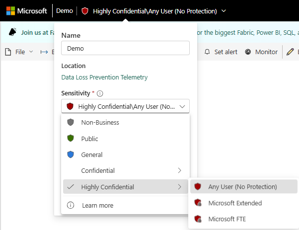 Sensitivity labels in Fabric for public APIs (Generally Available ...