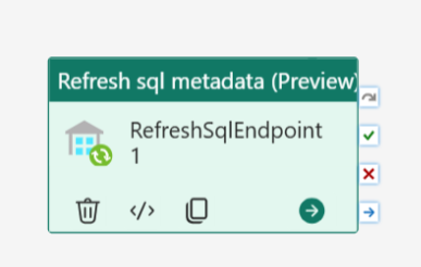 Refresh SQL Endpoint activity